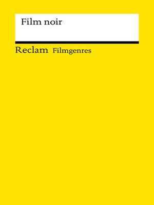 cover image of Filmgenres